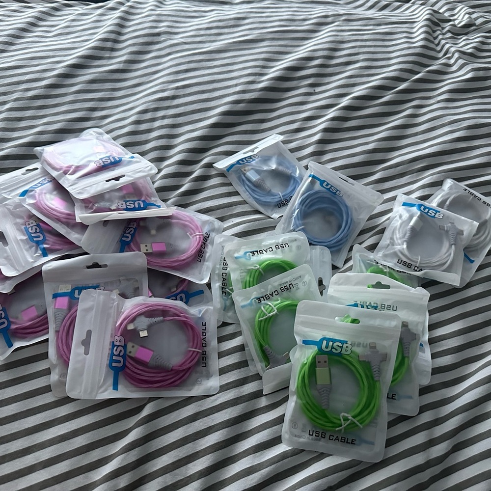 21 New Flashing Chargers Works for all devices